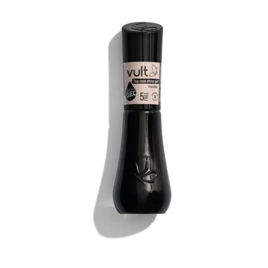 Finalizador de Esmalte Vult Top Coat 5 Free 8ml - Beauty