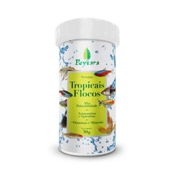 Alimento Poytara para Peixes Tropicais Flocos