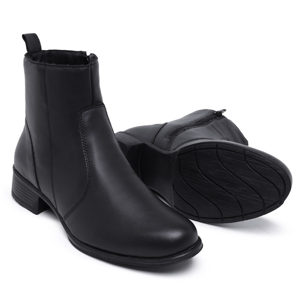 Bota Feminina Botinha Cano Curto Promoção Salto de Borracha Tendencia Conforto Versatil Coturno Botina em Oferta na Shopee
