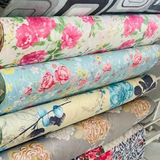 7 Metros de Tecido Percal Microfibra estampado100% poliéster por 2,40 de largura "novas estampas em Oferta na Shopee