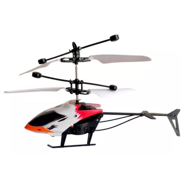 Brinquedo Helicóptero Drone Recarregável Com Controle Remoto