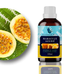 Essência Lipossolúvel Maracujá Azedo para Produção Artesanal de Cosméticos