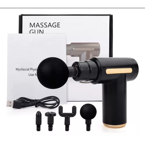 Pistola Massageadora Fisioterapia Muscular Velocidades Bivolt Profissional