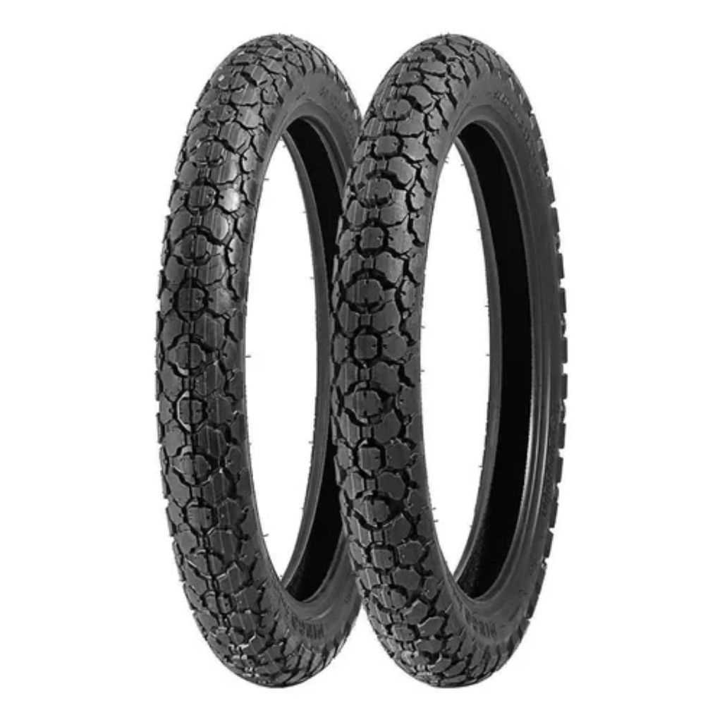 Kit Par de Pneu Robusto 90/90-18 + 2.75-18 Para Cg Titan Fan 125 150 160 Borrachudo Uso Com Câmara em Oferta na Shopee