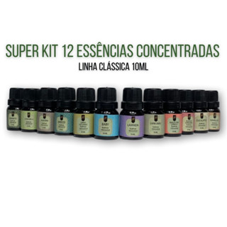 Kit 12 Essências variadas Linha Essencial para Difusor – Nattuaromas