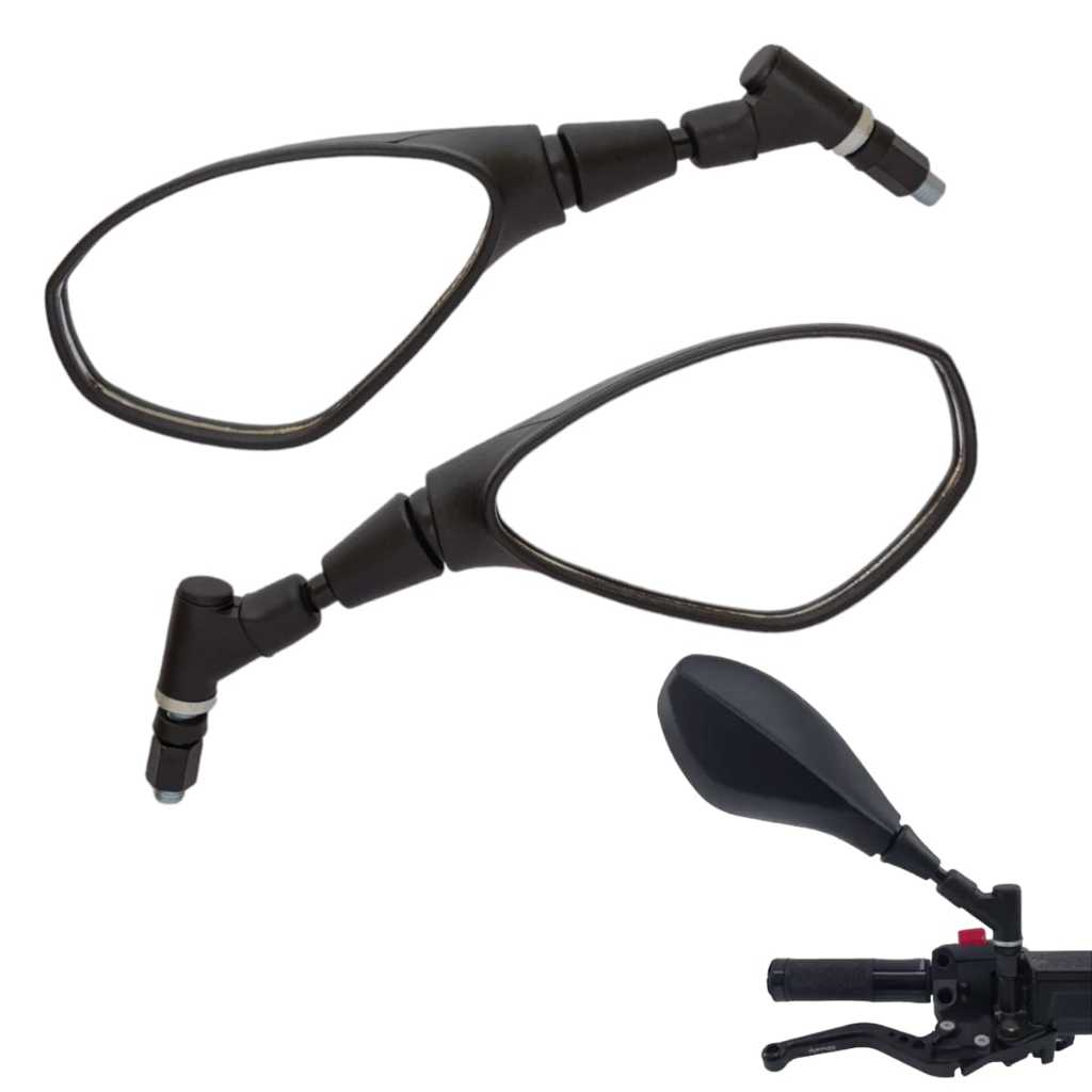 Retrovisor F800 Giro 360 Haste Média Honda Cb 300 Xre 190 Xre 300 Twister 250 Bros 125 150 160 Fan