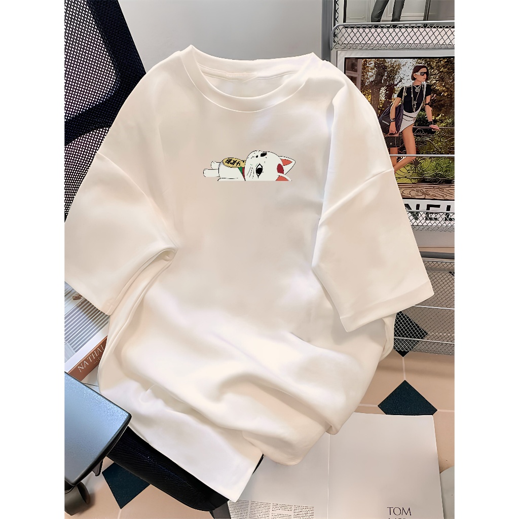Camisa Vovó Turbo Gato Dandadan - Confeccionada em 100% Algodão, com Conforto, Qualidade e Estilo pronta entrega