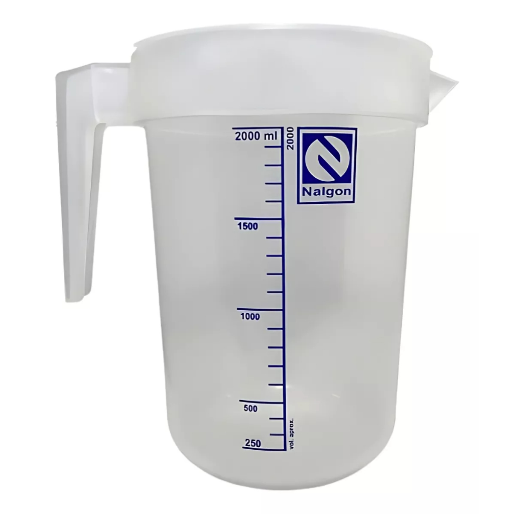 JARRA DE PLASTICO GRADUADA  2000ML - NALGON