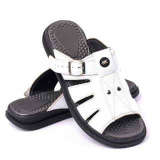Sandália Masculina Ortopédica Antistress Couro Legítimo Oferta em Oferta na Shopee