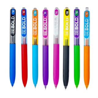 Caneta Esferográfica BeBold Max Gel Retrátil 0.5mm - Newpen em Oferta na Shopee