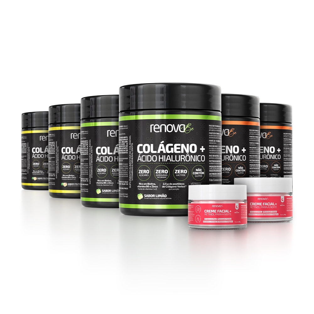 Collagen Renova Be Versiol Original com Biotina em Oferta na Shopee