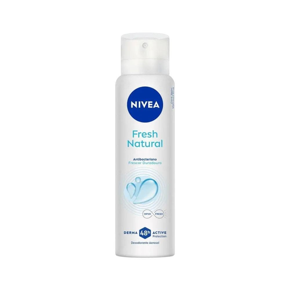 Desodorante Aerossol Nivea Fresh Natural 150ml em Oferta na Shopee