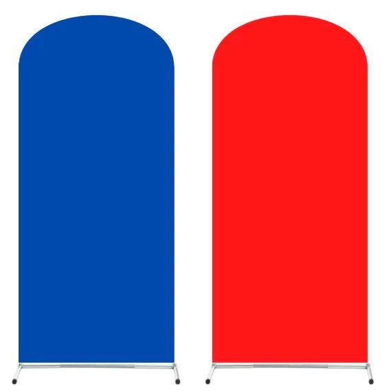 Capa Para Painel Romano Arco Festa Com Duas Cores dupla face 2x1m em Oferta na Shopee