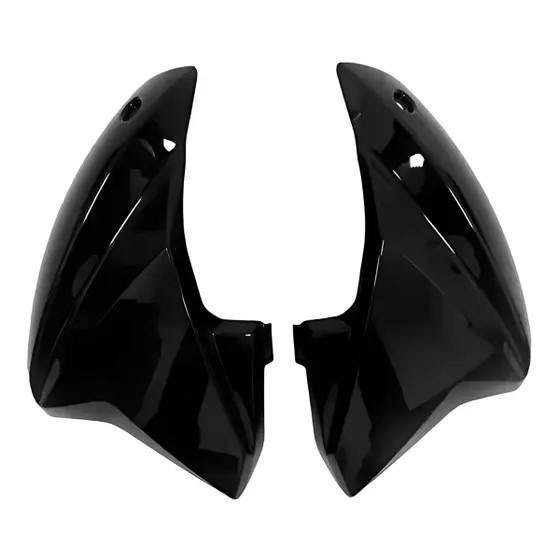 1 PAR / ABA DO TANQUE PRETO - HONDA CG 150 TITAN EX MIX 14/15 - HONDA CG 150 TITAN EX 14/15 - HONDA CG 150 TITAN ESD 14