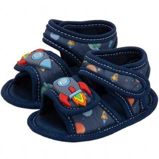 Sandália menino com enfeite foguete. em Oferta na Shopee