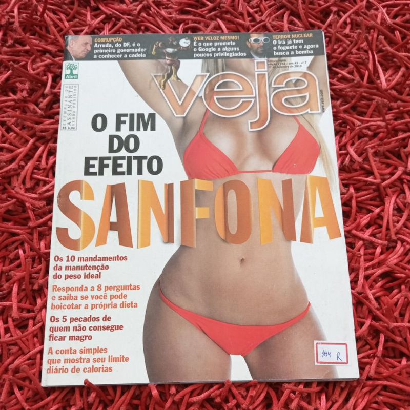 Revista Veja O fim do efeito sanfona (184r)