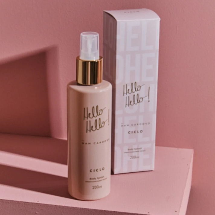 CICLO Hello Hello by Nah Cardoso Body Splash (200ml) perfumado - perfume