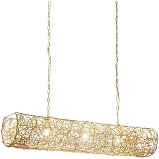 ✨ Pendente de Bambu e Ferro – Equilíbrio Perfeito entre Rústico e Moderno! ✨