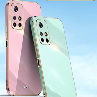 Capinha com Borda Dourada para Xiaomi Redmi em Oferta na Shopee