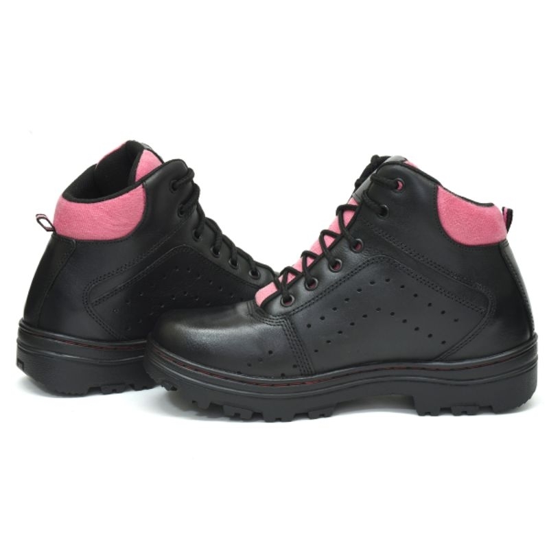 Bota Coturno  Feminino GM GOD C.A bico PVC REF:ROSA