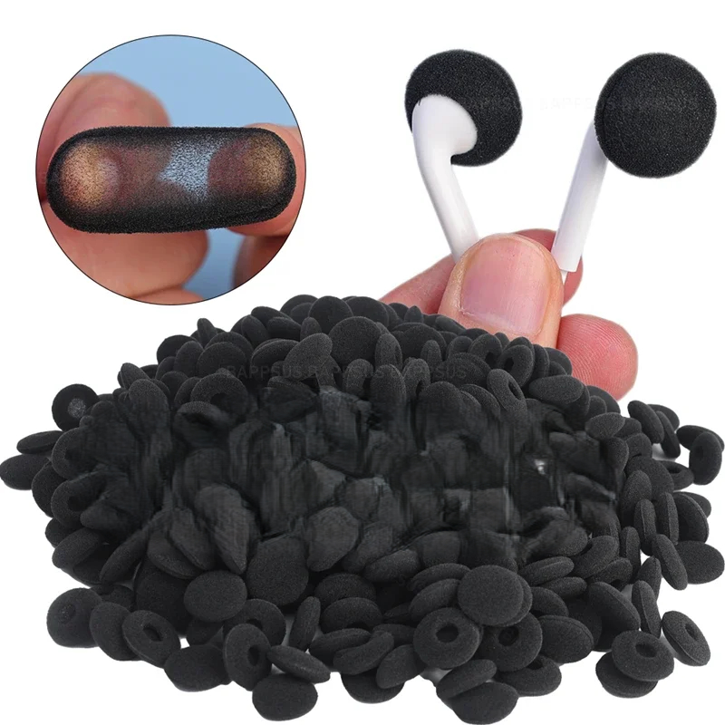 Luva protetora para fones de ouvido, almofadas de ouvido ultra finas, 18mm, 1 par. em Oferta na Shopee