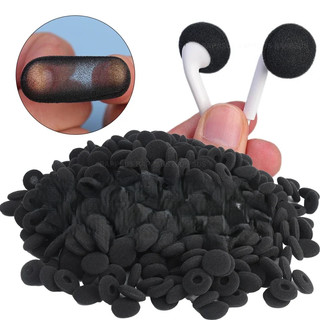 Luva protetora para fones de ouvido, almofadas de ouvido ultra finas, 18mm, 1 par.