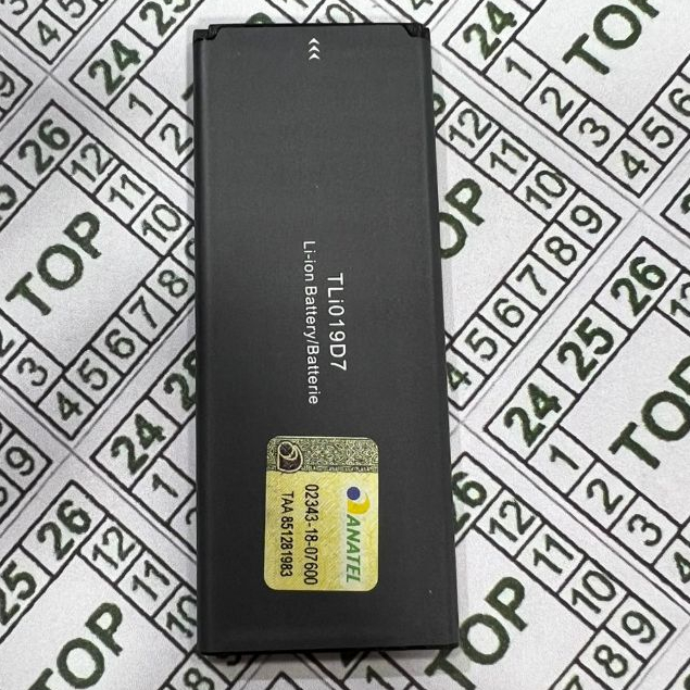 Alcatel Flex Carga B-a-t TLI019D7 para 5033a, 5033d e 5033x NACIONAL