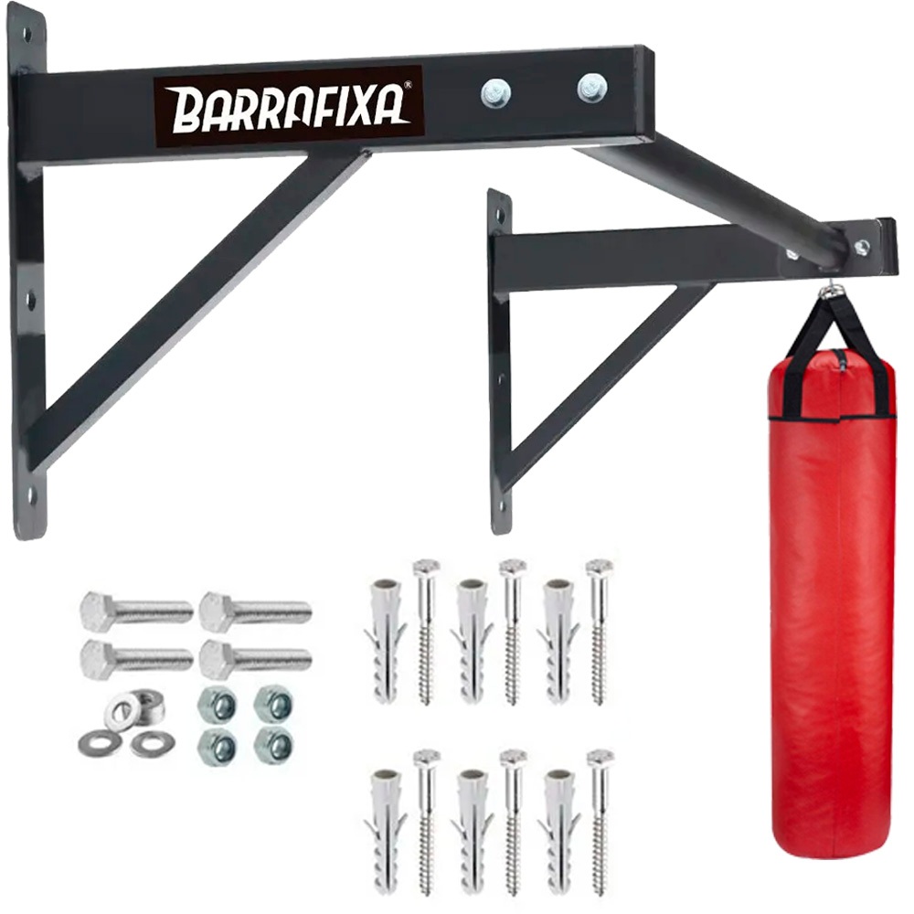 Barra Fixa De Parede Crossfit Pull-up P/ Treinar Musculacao
