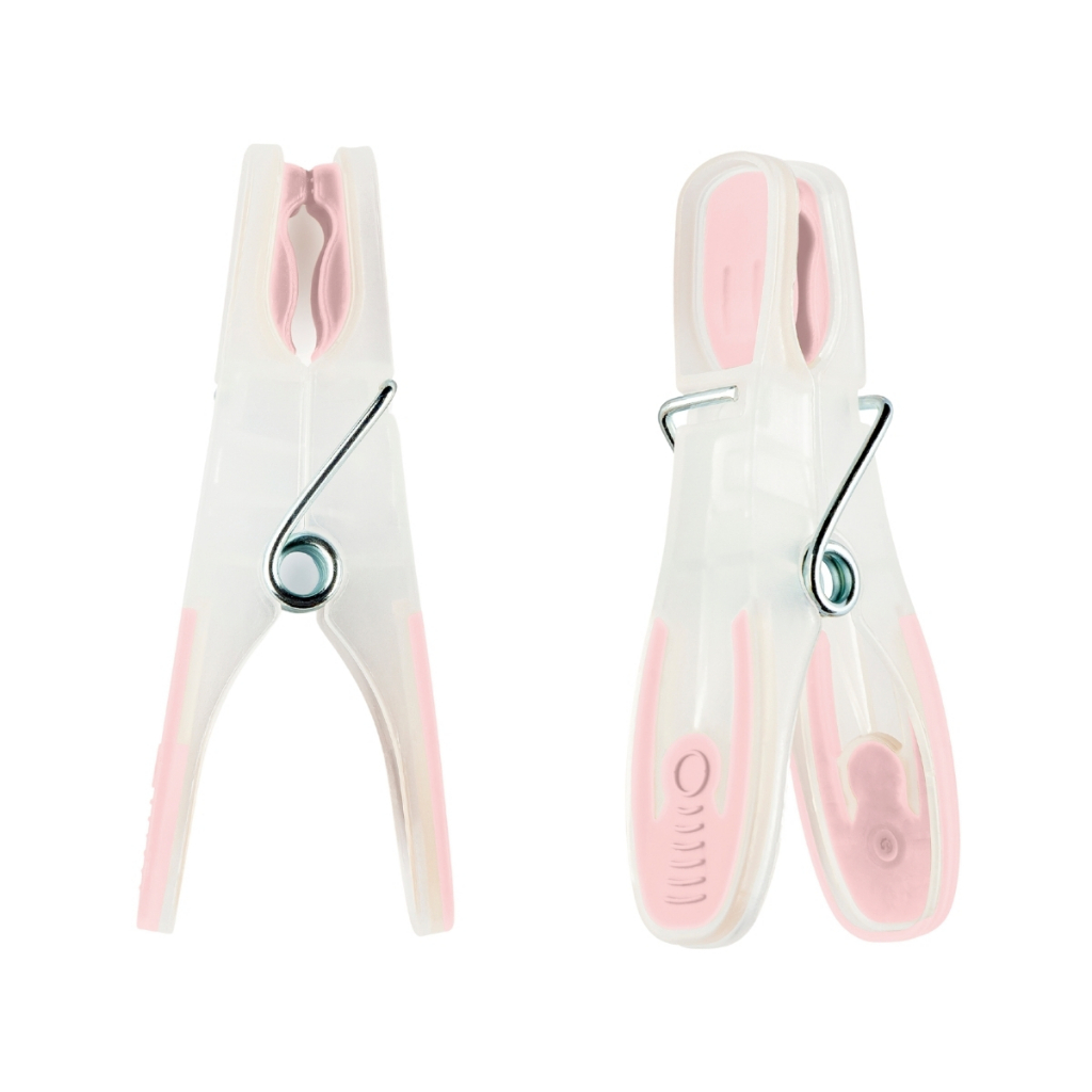 Conjunto 12 Prendedores De Roupa Pregadores Emborrachados Multiuso Varal Lavanderia UZ7017...