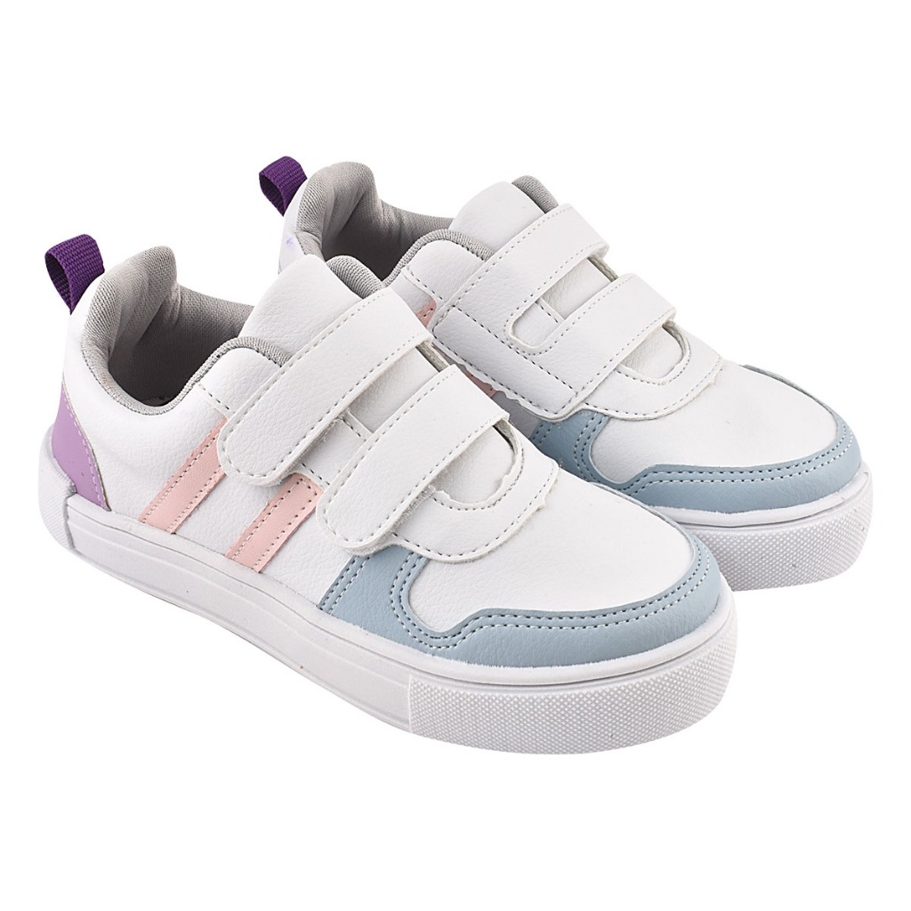 TÊNIS INFANTIL CASUAL MENINA LA KIDS BARATO ESCOLA CONFORTÁVEL LEVE MODA TENDENCIA