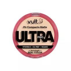 Pó Compacto Vult Matte Ultrafino Cor V420 9g
