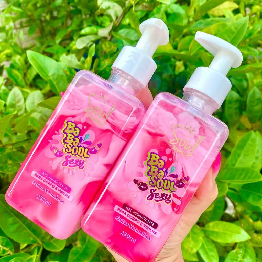 Babasoul Blow Gel Creme para Virilha Hidratante Corporal Beijável Soul