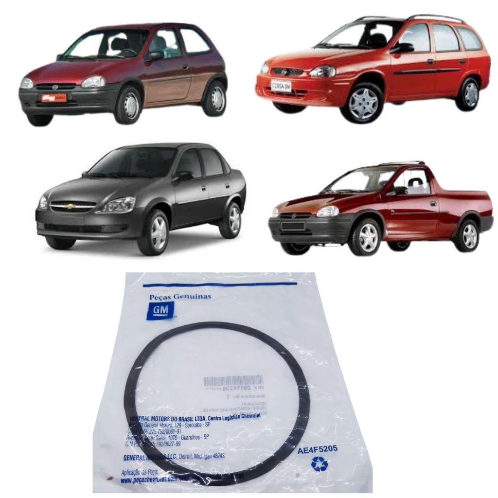 Anel Borracha Vedacao Tampa Portinhola Tanque Corsa Classic Original