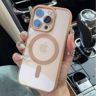 Capa Magasafe fundo Acrílico IPhone 7 8 se Xs XR 11 12 13 14 15 16 Pró Max Plus Mini em Oferta na Shopee