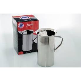 Jarra Para Água Suco Refri com Aparador de Gelo e com Tampa em Aço Inox