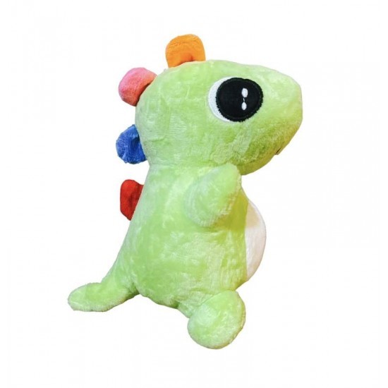 Brinquedo Pelucia com Apito Pet Cachorro Gato Dinossauro