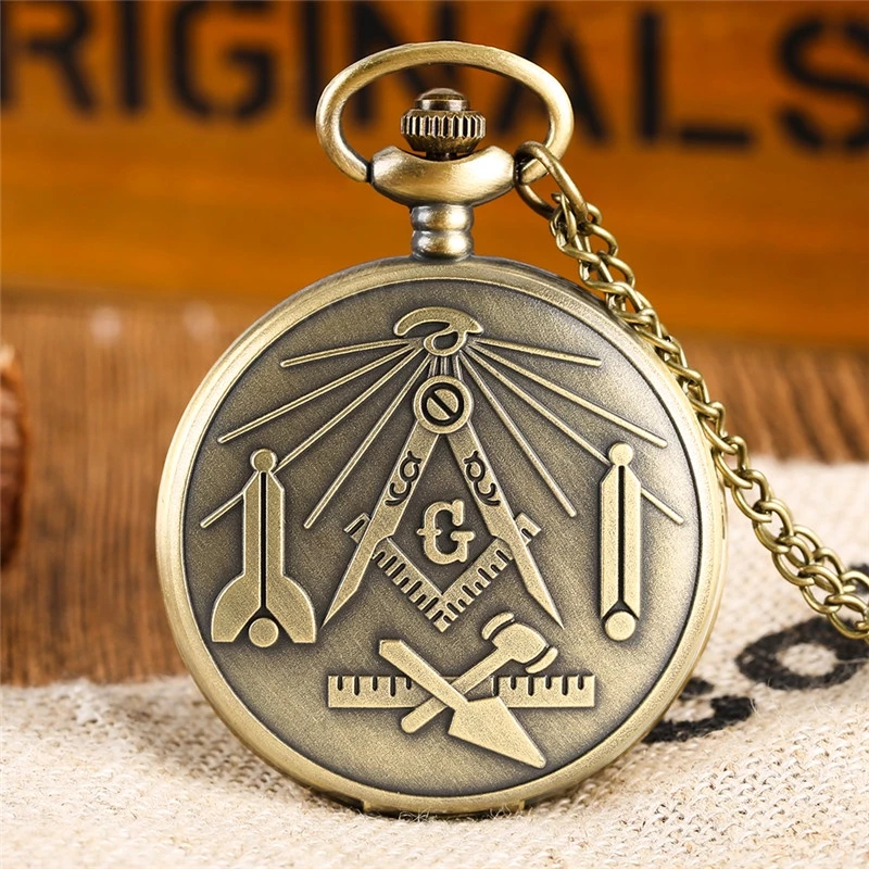 RelOgio de Bolso Maçonaria Quartzo Corrente Colar Melhor Presente MaçoM Irmão Compasso Esquadro — R$ 49,93 em Shopee
