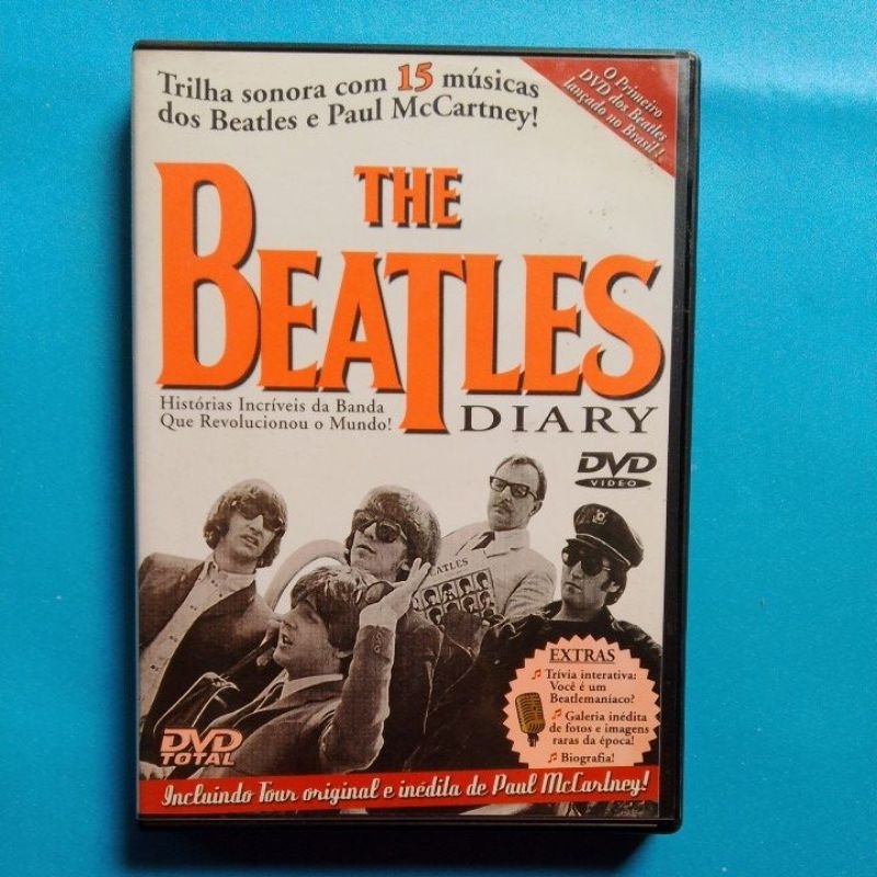 dvd THE BEATLES - diary (o 1 dvd dos Beatles lançado no Brasil)