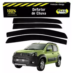 Calha Defletor Chuva Uno Vivace Way 1.0 1.4 4 Portas 2010 A 2020