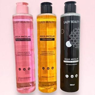Água Micelar  - Lady Beauty em Oferta na Shopee