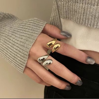 Anel em Aço inoxidável - Ajustável- Não Escurece em Oferta na Shopee