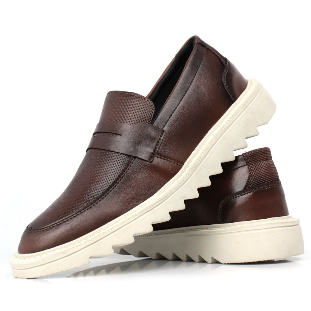 Sapato Masculino Estilo Loafer – Leve, Elegante e Confortável | Pronta Entrega