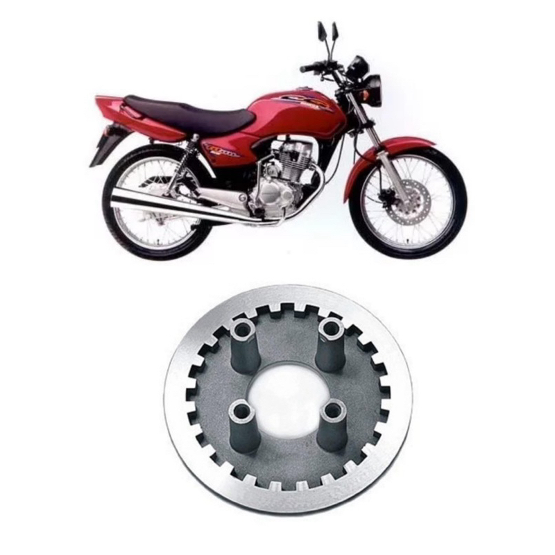 PLATO EMBREAGEM CG-83/TITAN-125 TODAS UNIK 006467