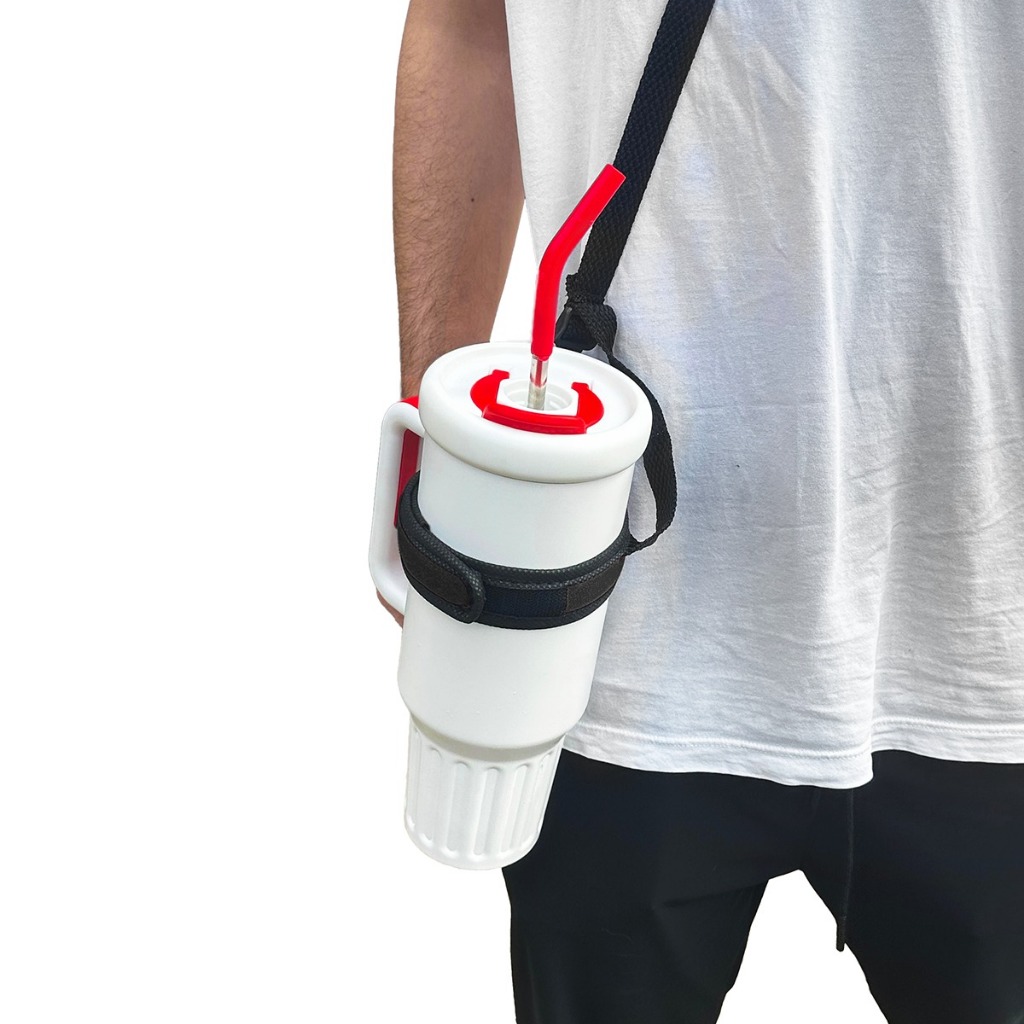 Tirante  Para Copos Garrafas Térmicas/ Alça ajustavél/ Caminhada/ carnaval/ Envio Imediato