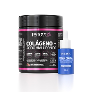 1 Colágeno Ácido Hialurônico + Sérum Hidratante - Renova Be em Oferta na Shopee