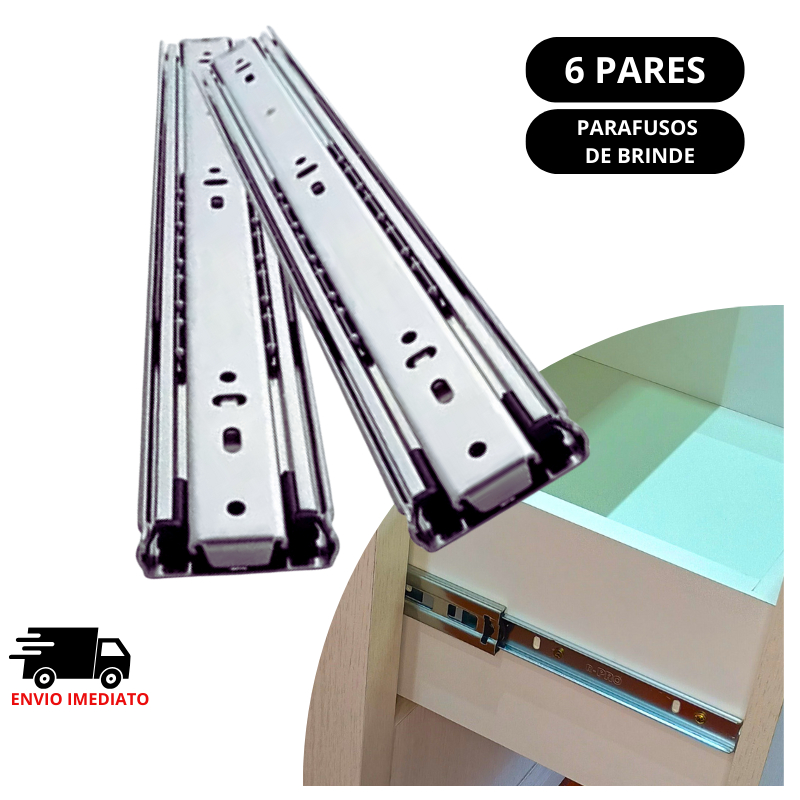 Corrediça Telescópica 35 Cm: Onde Comprar | BuscaProdutos