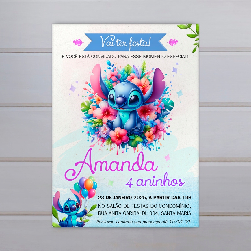 O que é Convite Stitch Menina? Guia e Onde Comprar | BuscaProdutos