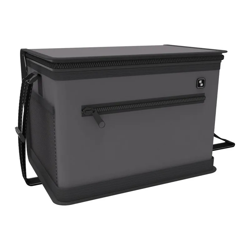 Bolsa Térmica Tropical 20 litros Soprano Cor Preto/cinza