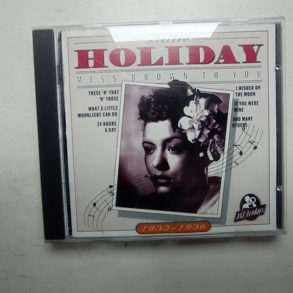 CD Billie Holiday - Miss Brown To You - 1994 - Importado