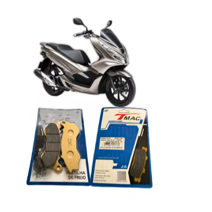 Pastilha Freio T-mac (d) Honda Pcx 150 Até 2022, Cityclass 200i